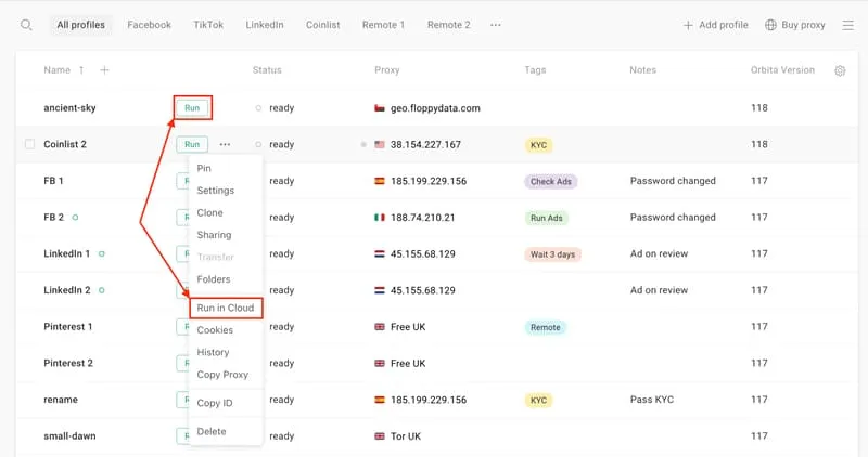 Benefits of using GoLogin